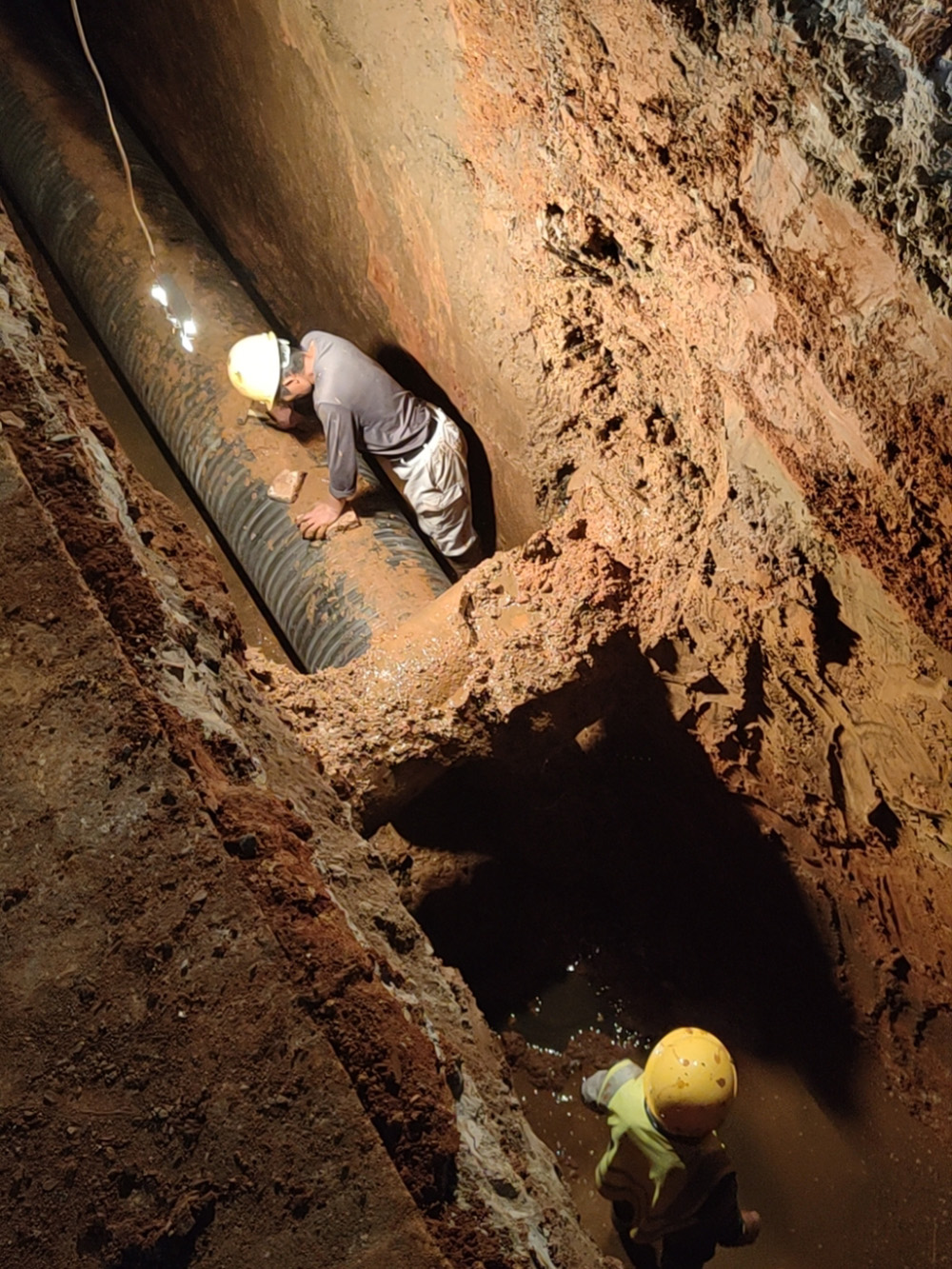 中建二局武漢智網(wǎng)中空壁纏繞管排水項(xiàng)目